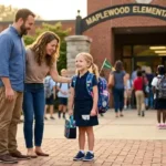 First Day School Captions