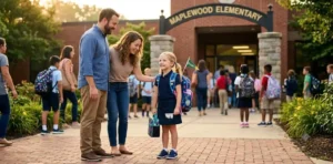 First Day School Captions