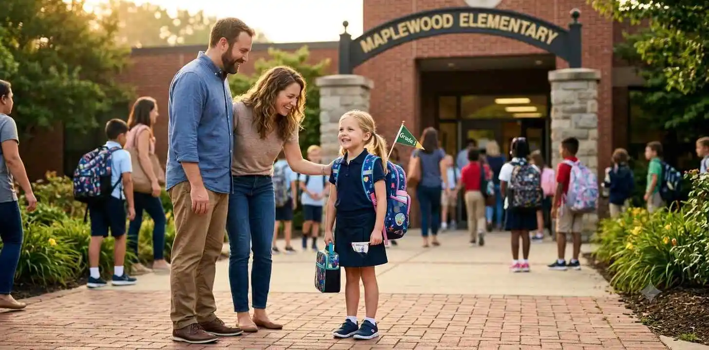 First Day School Captions