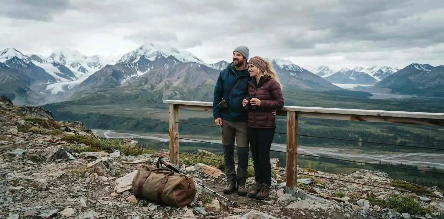 Alaska Range Captions