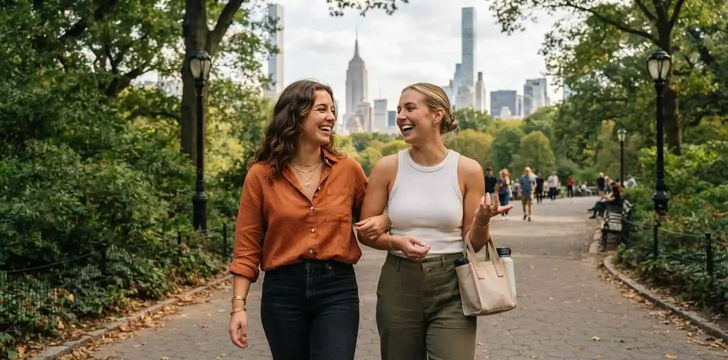 Central Park Captions