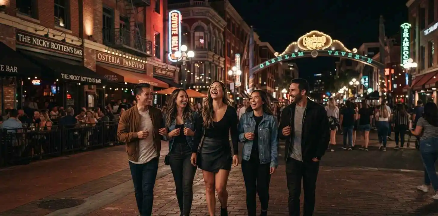 Gaslamp Quarter Captions