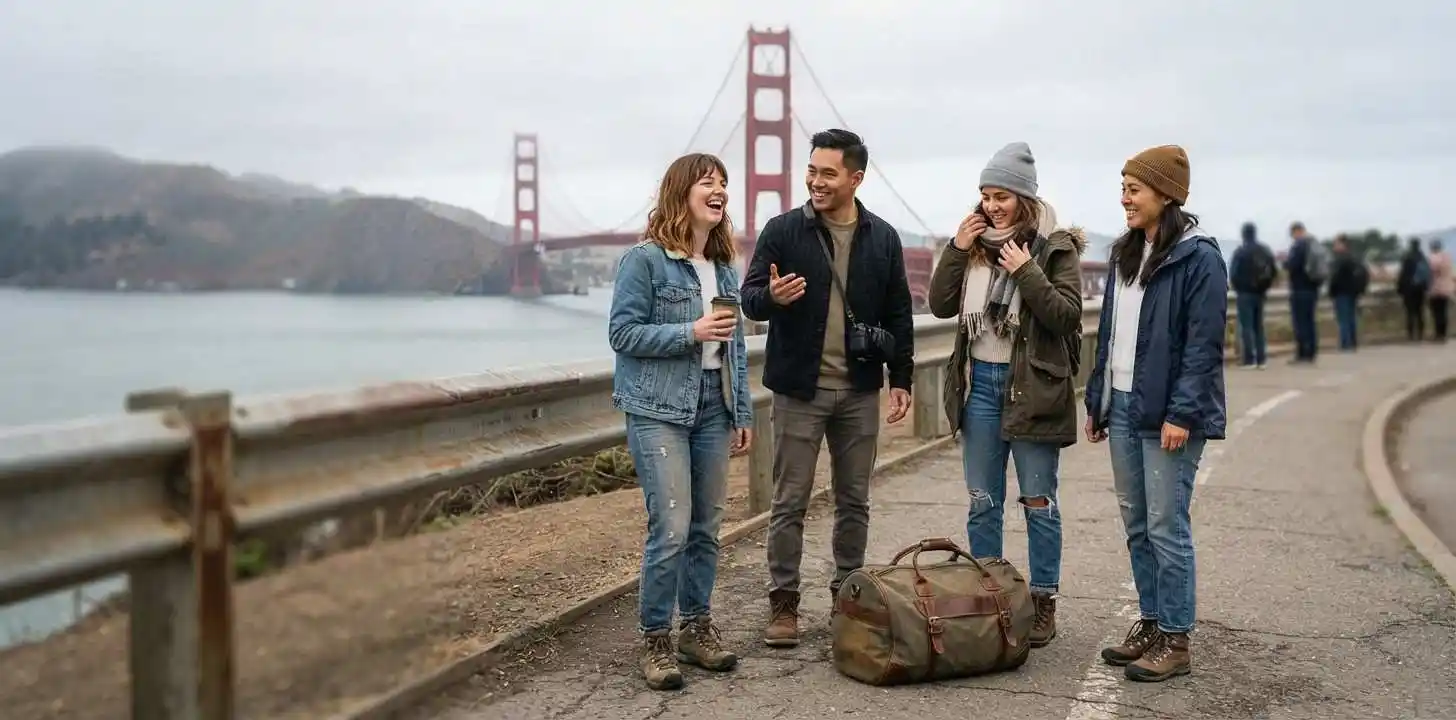 Golden Gate Bridge Captions