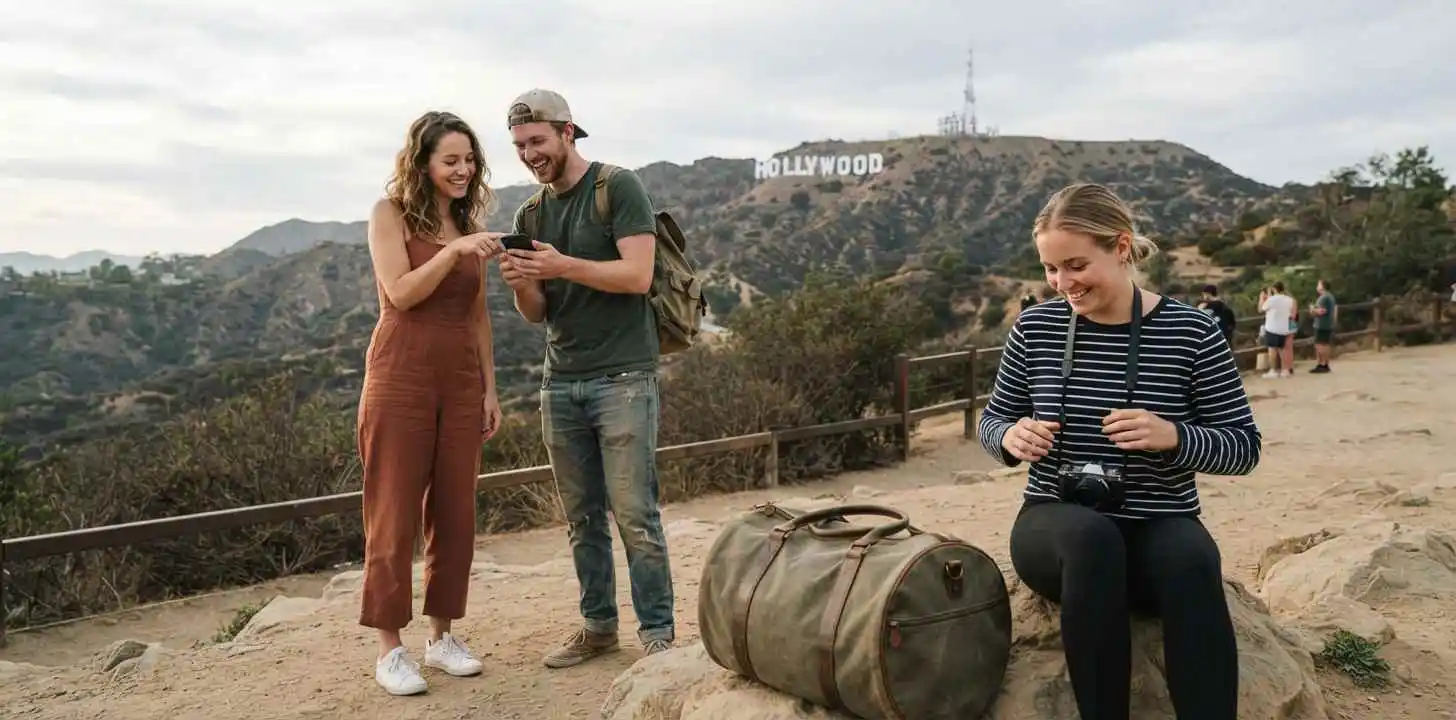 Hollywood Sign Captions