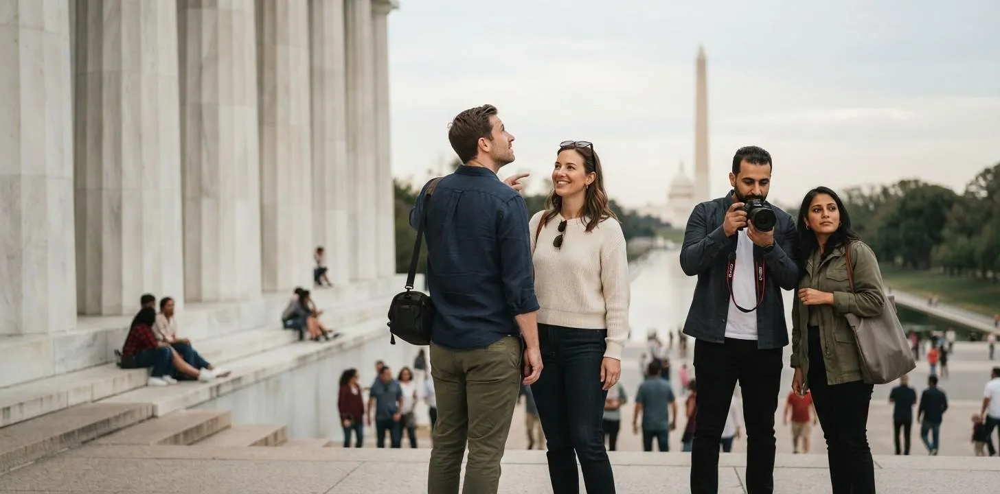 Lincoln Memorial Captions