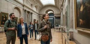 Louvre Museum Captions