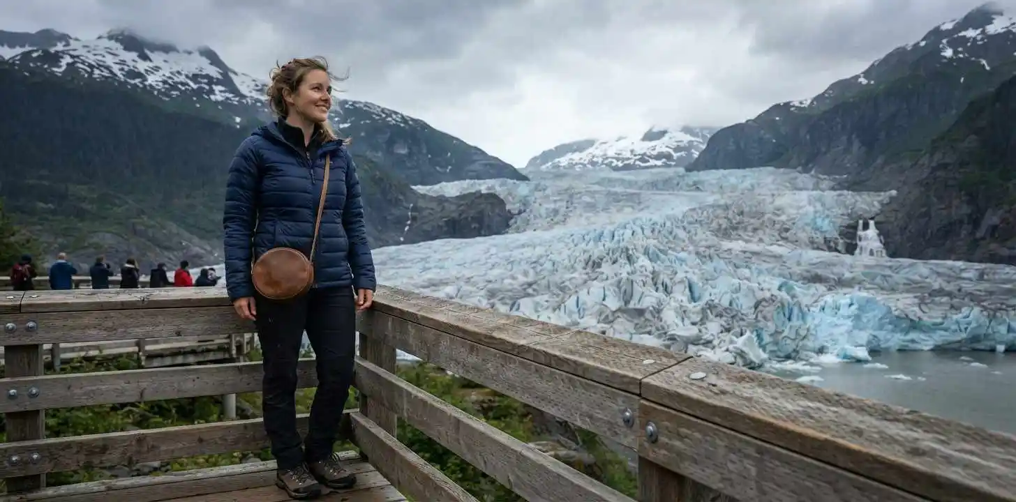 Mendenhall Glacier Captions