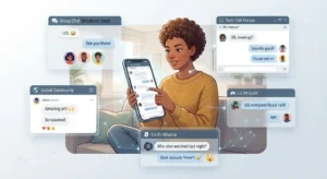 Digital communities using different informal slang and abbreviations in online conversations