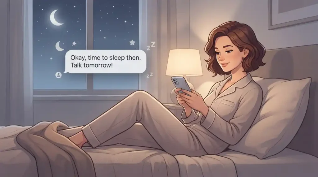 Side-by-side illustration comparing TTS as text-to-speech with its occasional meaning of time to sleep.